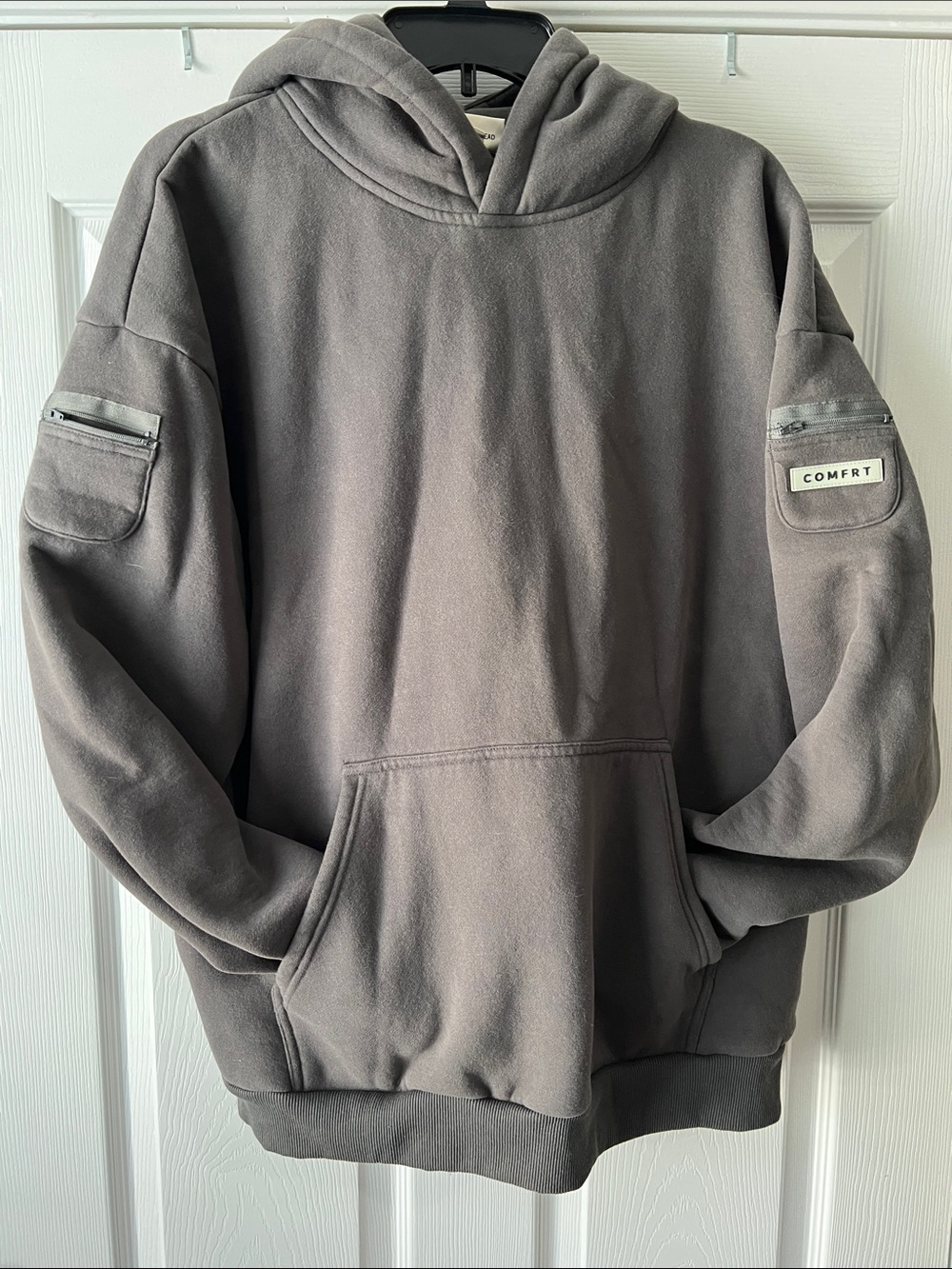 COMFRT Gray Women's Pullover Hoodie - Cozy Oversized Sweatshirt